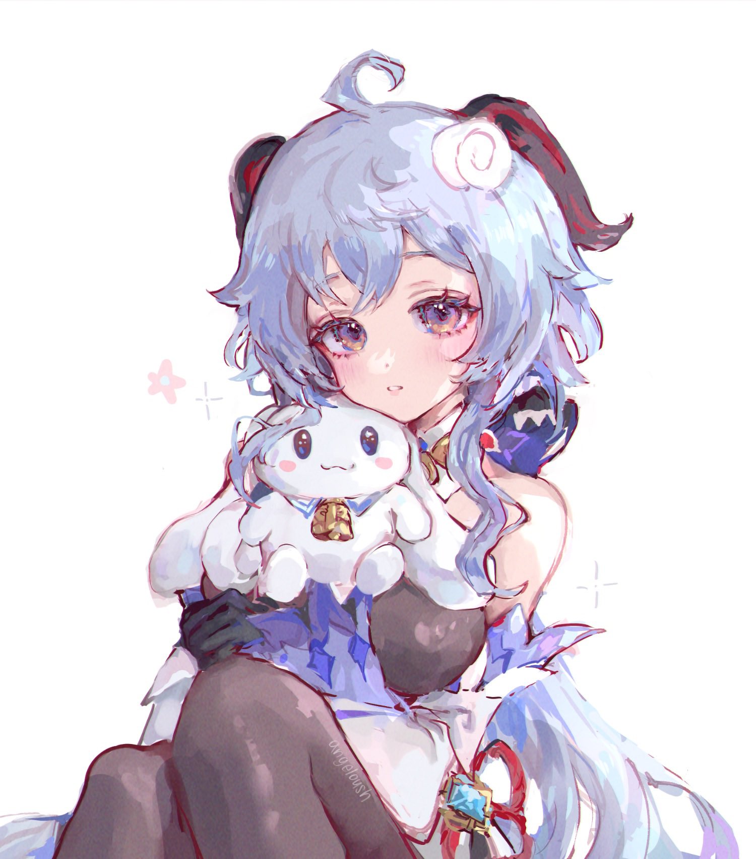 Angeloush 💗 on X: Ganyu X Cinnamoroll 🌨️🔔🩵#Genshin #GenshinImpact  t.coetHhfcNW8L  X
