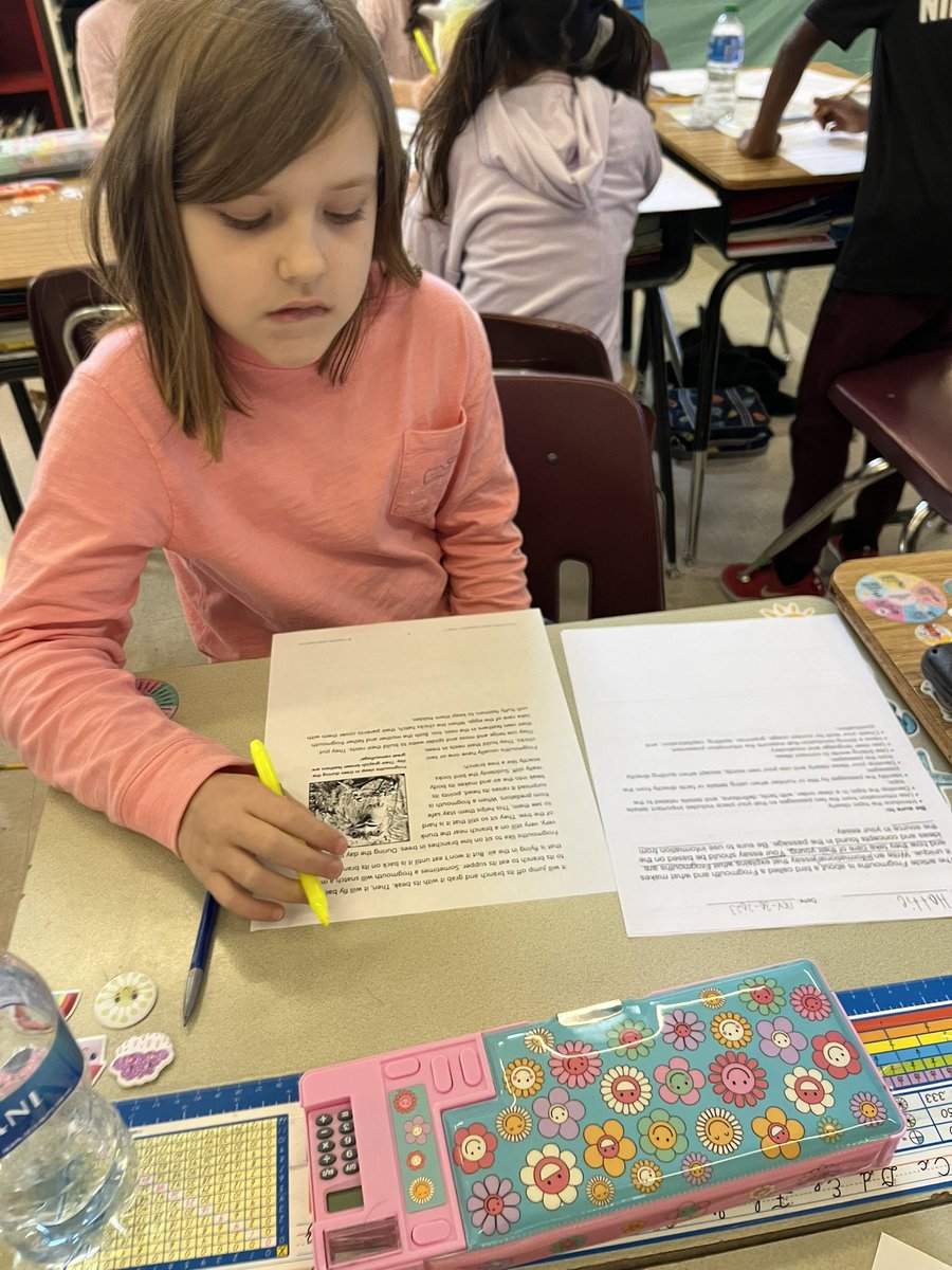 My 🐝s have grown so much in their writing!! I’m so impressed by how they have become more confident and are using text evidence so perfectly. My ❤️ is so happy! <a href="/MorrisBrandonES/">Morris Brandon Elementary School</a> <a href="/jbland100/">Jay Bland</a> <a href="/Topperville2/">Felica Topper</a>