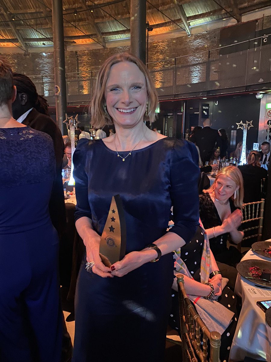 Overwhelmed that <a href="/cockpit_studios/">Cockpit</a> has won the Prove It Social Impact Award at #socentawards23 ✨✨✨🏆✨✨ Thank you so much Cockpit team and Trustees. Everyone come join us this weekend for open studios to see Cockpit makers making magic. Thank you so much.