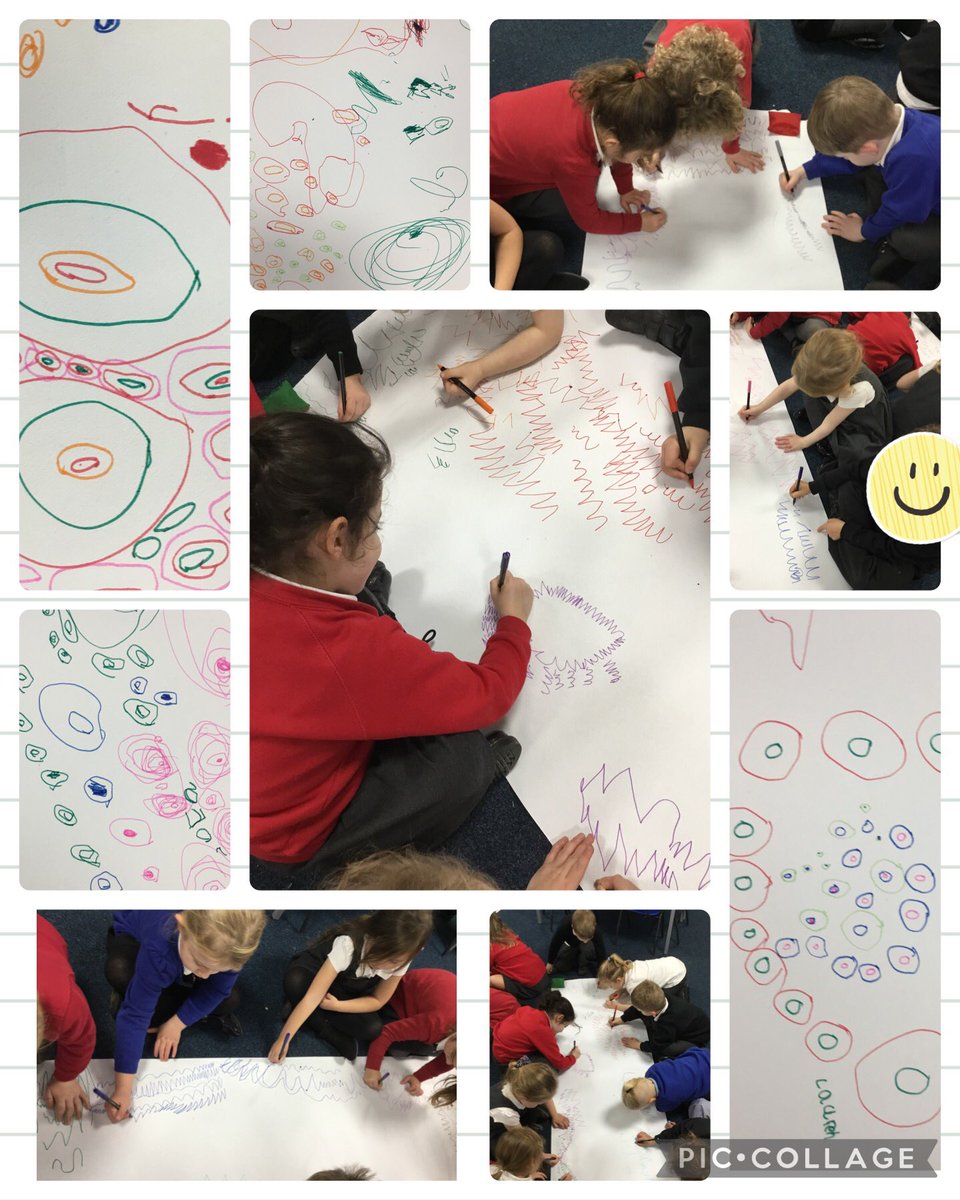 We love pen disco! ✍🏼 It was circles last week and zig zag shapes today to link with our phonics sounds ‘v’ and ‘w’. We practised correct pencil grip and enjoyed mark making to the music 🎶 #MelthamPD #MelthamLit #MelthamEAD