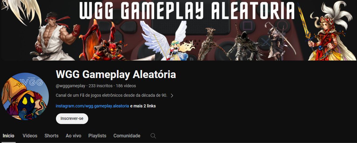 WggGameplay's tweet photo. Boa noite a todos.

Muito obrigado a todos que se inscreveram no meu canal do Youtube. 😁

https://t.co/B4mTanOTGd

Cada mês uma evolução, rumo aos 500 inscritos.😄

#YouTube 
#youtubegaming 
#gamingcommunity 
#YoutubeBrasil https://t.co/I17yhkNHsY