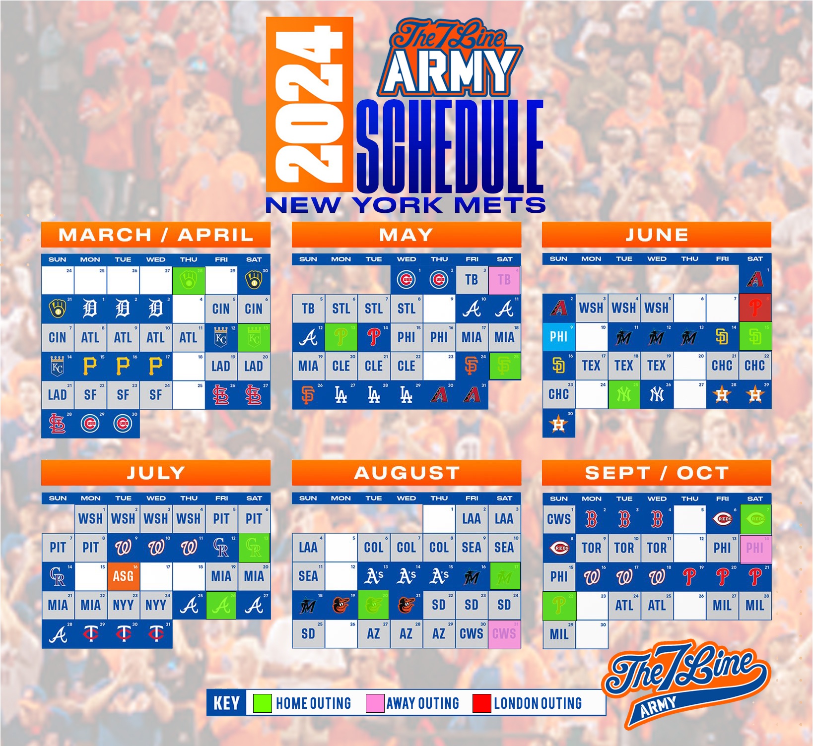 2024 New York Mets Printable Schedule Meggi Sidonia