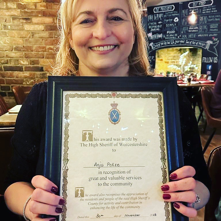 I just had to share!!!!!….
Tonight I have been awarded for my great and valuable services to the community by The High Sheriff of Worcestershire! I am feeling totally overwhelmed and very proud 🫶🏻🥹

#award #communitywork #proud #worcester