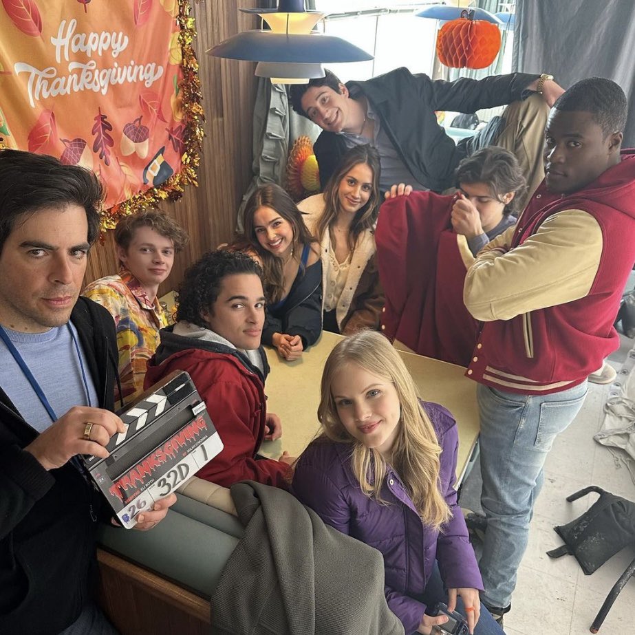 raesobsession_'s tweet photo. THANKSGIVING MOVIE 2 OUT IN 2025?! AHHHH SCREAMING 🍿🔪 
#addisonraee #thanksgiving https://t.co/XnlEcpmvFu