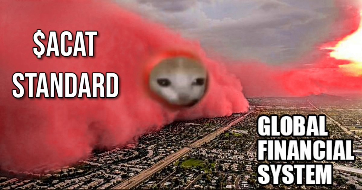 @FoxCryptoBSC Cat memecoins are back in rotation, $ACAT up 40% today, $BCAT up 30%

Personally would recommend ACAT considering its lower cap gives it a much higher ceiling to profit 🍎😺