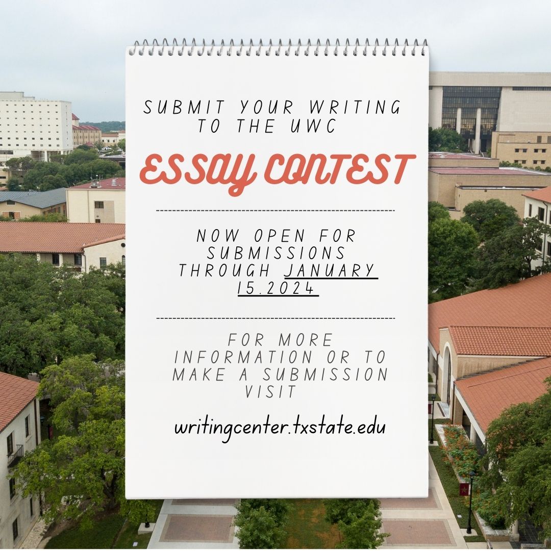 Student may submit one essay, up to 25 pages per category, in up to two categories:
✨Category 1: 1000-level courses
✨Category 2: 2000-level courses
✨Category 3: 3000 &amp; 4000-level courses
✨Category 4: 5000- to 7000-level courses