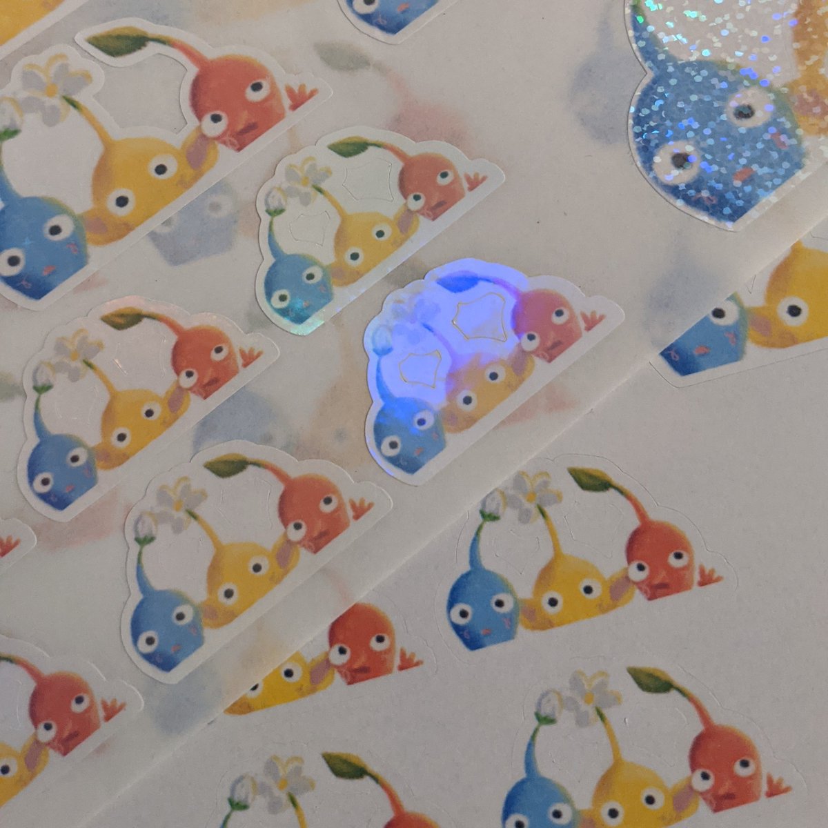 pikmin stickers 🤓