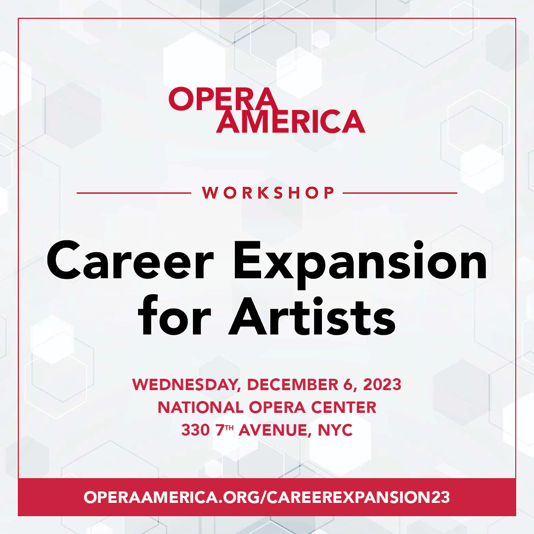 Join the Fund's Career Counselor Supervisor, Patch Schwadron, for Career Expansion for Artists! Hosted by @operaamerica, this workshop will help you identify #CareerPaths & discover new opportunities that align with your unique strengths. RSVP: ow.ly/Pyll50QcfCs
