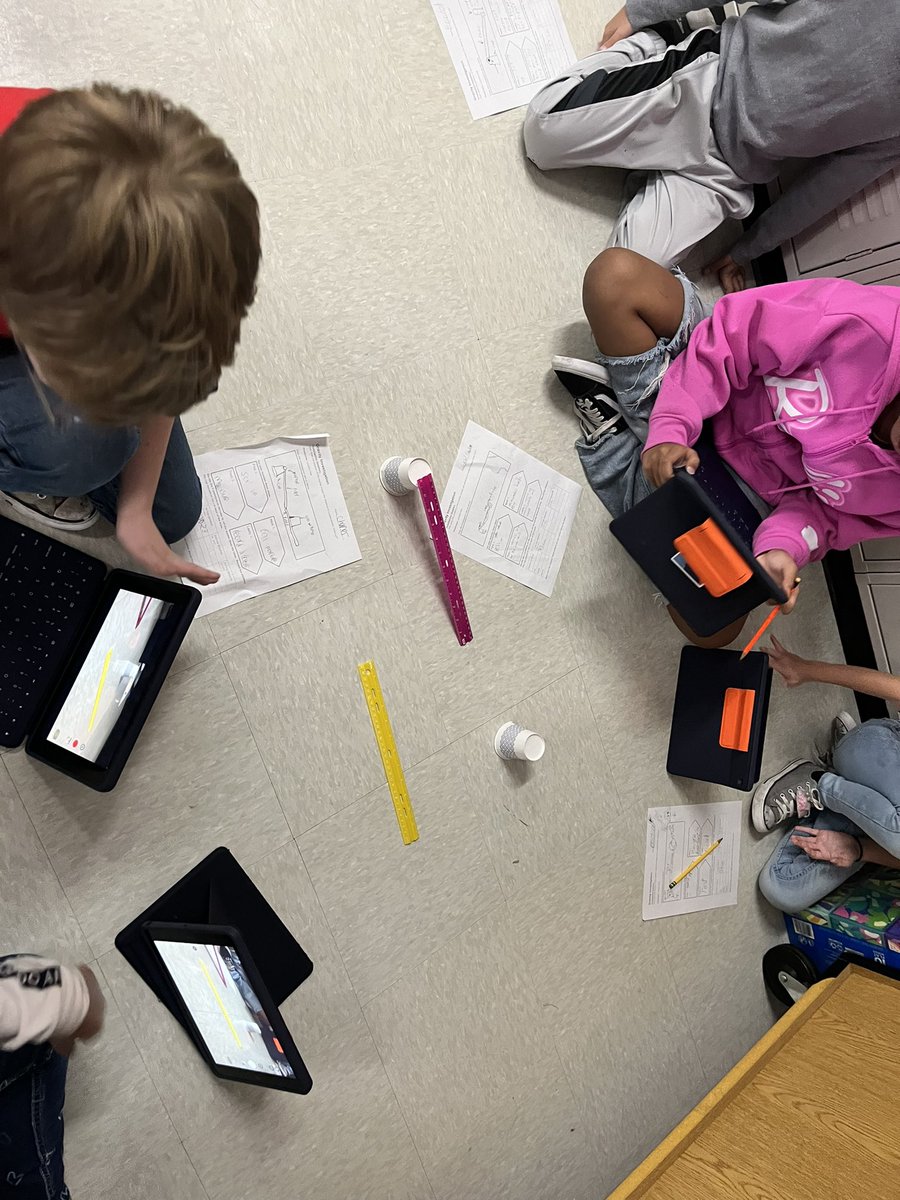 Ms_ZKraft's tweet image. @ParkwayES 4th graders were so excited when I pulled the marbles out to use for our forces and gravity investigation today! We made predictions, listed materials needed, wrote out the steps to conduct the investigation, and recorded our results in our data tables. #LISDScience