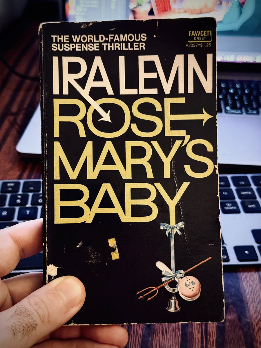 Today’s reading: #rosemarysbaby by #iralevin