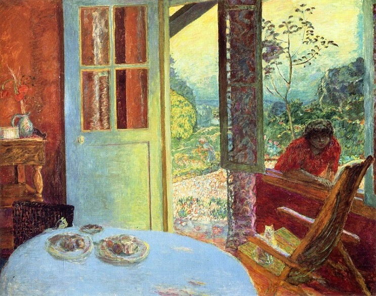 The Dining Room in the Country | Pierre Bonnard, 1913 AD.
#art #postimpressionism #bonnard