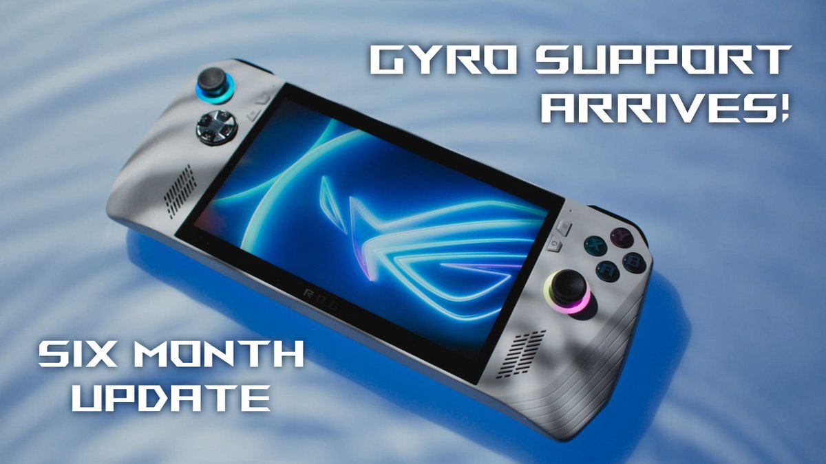 We're LIVE right now talking about the latest ROG Ally update with lots of new features! 

Tune in now👉 rog.gg/ROGAllyUpdate