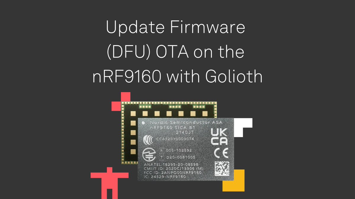 Implementing remote firmware updates is a critical steps towards building a resilient IoT deployment because it allows you to change your device firmware in the field without being physically present with the device. Learn More: glth.io/3N94McO @NordicTweets