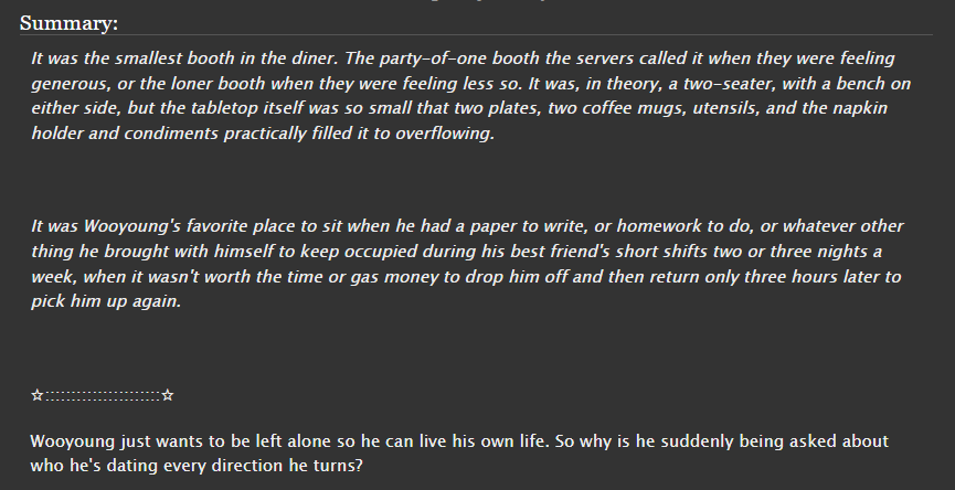 mapless_journey's tweet photo. NAPBAM is now out of the naughty corner with chapter two posted!

Not Always Perfect, But Always Myself
WσσHwα, Mature, 7.8k, 2/3 chapters, SG '23 inspired

https://t.co/ufWtMVzCzY https://t.co/cxdV011ji5