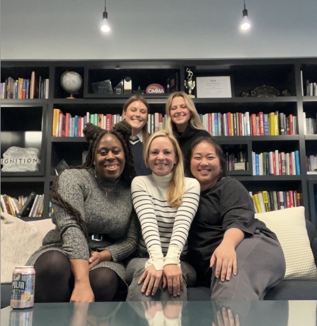 This is a POWER TEAM right here <a href="/laurynhaas/">Lauryn Haas</a> <a href="/GyimesiJenna/">Jenna Gyimesi</a> <a href="/jenneum/">Jennifer Eum</a> <a href="/Manseen5/">Manseen Logan</a>