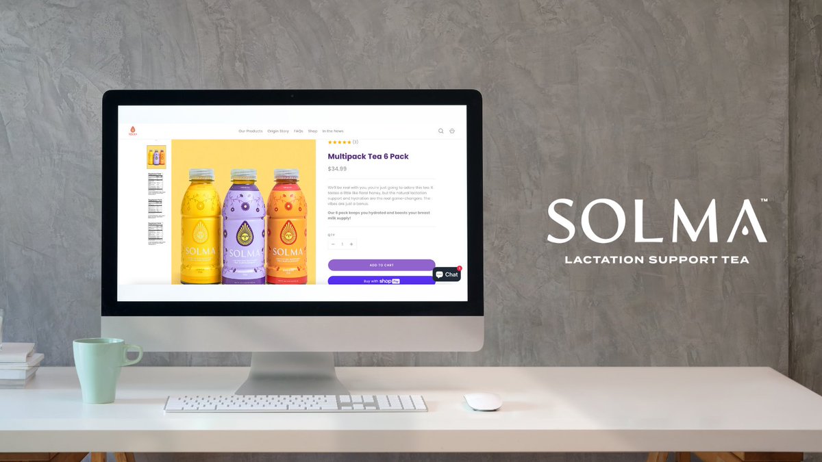 Elevate your breastfeeding journey with SOLMA Tea - the perfect companion for natural lactation support. Because every mom deserves a little extra support in this beautiful journey. 💖

#SOLMATea #LactationSupport

solmatea.com/pages/our-prod…
