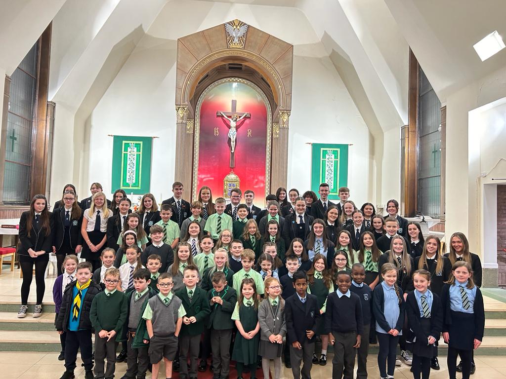 A great Cluster Mass for CEW 23! So lucky to have fabulous pupils and families supporting the work of our schools and parishes. Thanks to Fr Gerry, Fr Tom and Fr Eoin. Lovely cuppa afterwards too, thanks to the St Patrick's parish.
