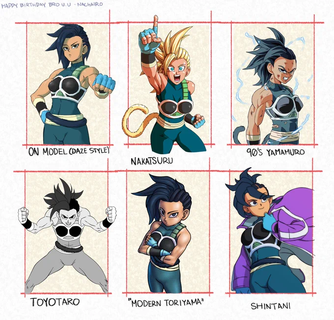 Shinna in different DB styles 