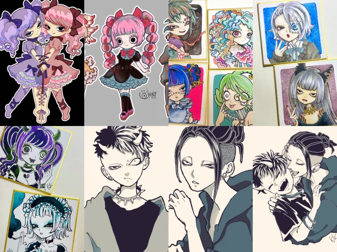 #今月描いた絵を晒そう 物凄く沢山描いた気になってましたがそもそもそれは先月だった…今月は編集作業的なことばかりやってました…来月からまた頑張りたい❤️‍🔥
