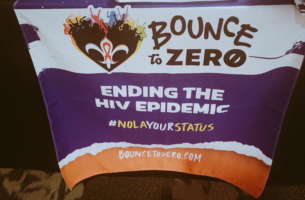 Big thanks to the NOLA health department for inviting me to speak at their HIV stigma summit. What a great kick off to #WorldAIDSDay2023 let's all #bouncetozero #NOLAyourStatus