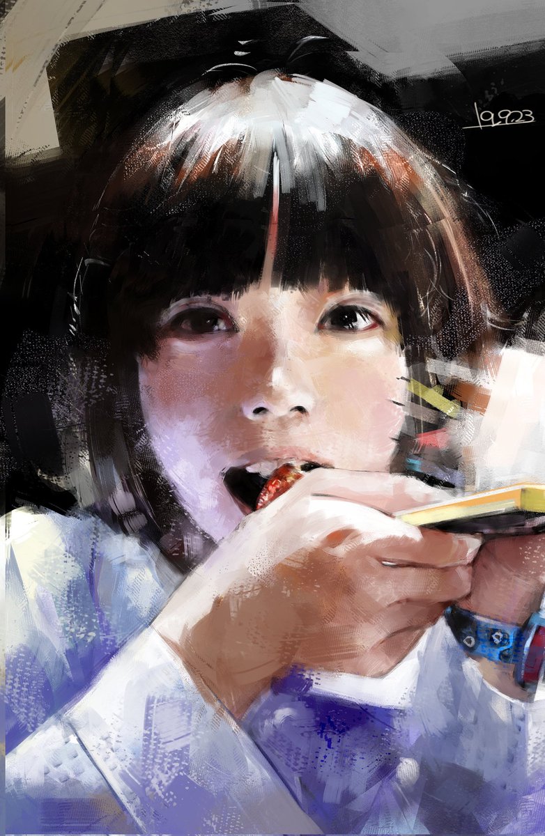 SenEto99's tweet photo. Ishida's realistic art be blowing my mind https://t.co/Ku1bgv49wM