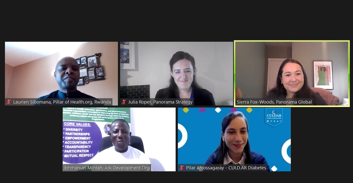 Thank you to all who attended the virtual panel at @GlobalWA's #Goalmakers2023 conference! We are grateful for the opportunity to co-create this panel with our grantee partners.

To stay up to date with The #T1DCommunityFund, sign up for our newsletter:  bit.ly/3Xm4t2v