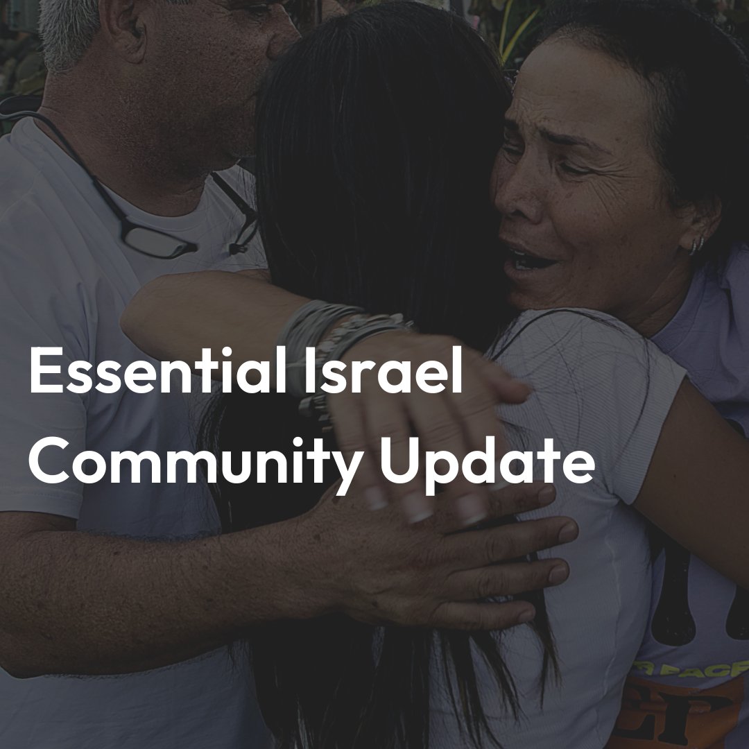 You pledged to #BringThemHome and we hold joy in our hearts for the hostages that have returned home. But we will not rest until ALL of them are free. Find more ways for you to help in today's update from CEO Danielle Minson: ow.ly/rkz750QeaXt