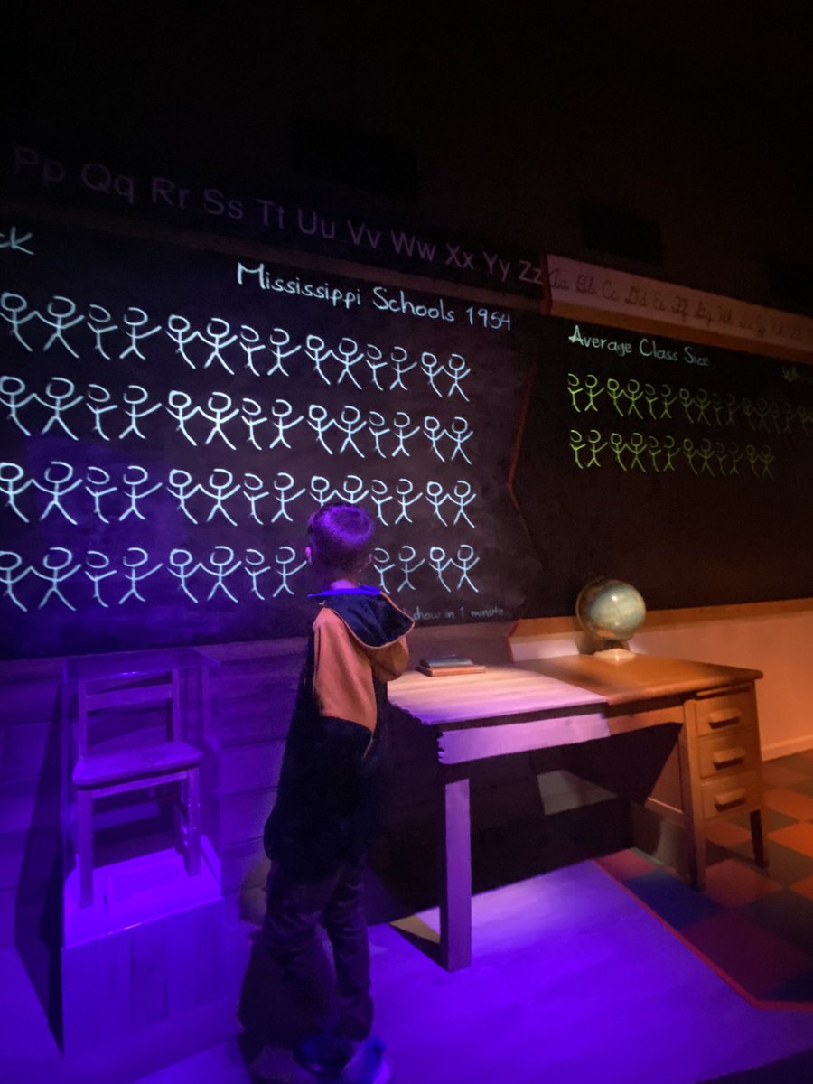 Recently got to visit the MS Civil Rights Museum. The exhibit on school segregation was insightful and moving.  We still have so much work to do!