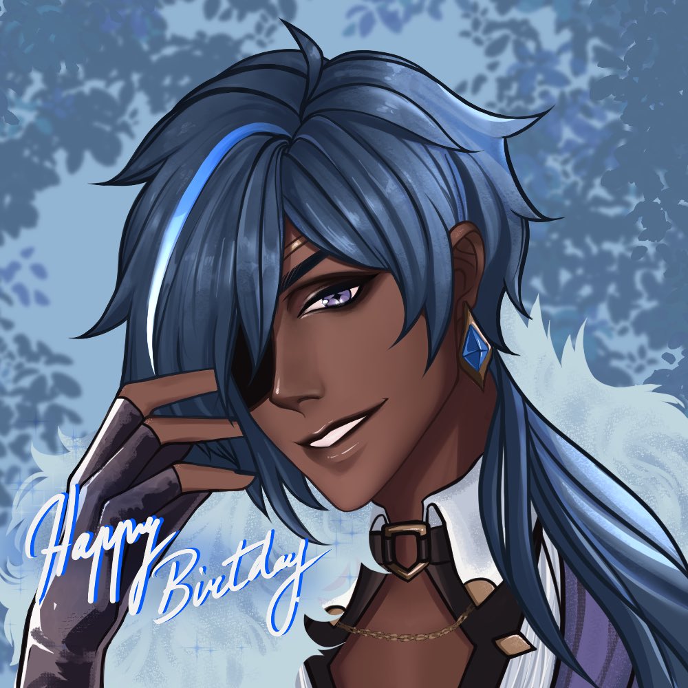 Happy birthday 🩵🩵🩵🩵

#ガイア・アルベリヒ生誕祭2023
#Kaeya