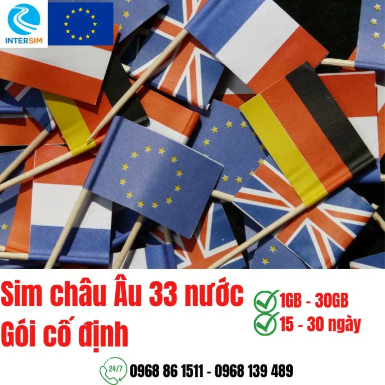 simdulich's tweet photo. Sim châu Âu 33 nước – Gói cố định
📷 15 – 30 Ngày sử dụng
📷 1GB – 30GB data tốc độ cao 4G
📷 Hết tốc độ cao tiếp tục sử dụng mạng với tốc độ 128Kbps
📷 Sim tự động kích hoạt – không cần đăng ký
https://t.co/CouKqXnc2X
#intersim #simchauau #simquocte https://t.co/b25Bm7oAu5