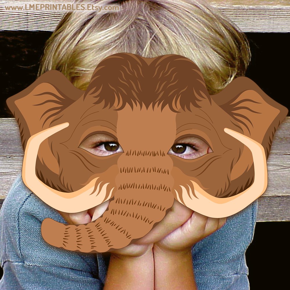 lmeprintables's tweet photo. Mammoth Printable Mask Halloween Costume Prehistoric Paper Animal Elephant Ice Age Mastodon Kid Adult Safari Photo Booth Birthday Party Game https://t.co/ezvEp25xkH via @Etsy #mammothmask #mammothcostume #christmasparty #animamasks #dinomasks #safariparty #iceagemasks #christmas https://t.co/YlRRI1WdJX