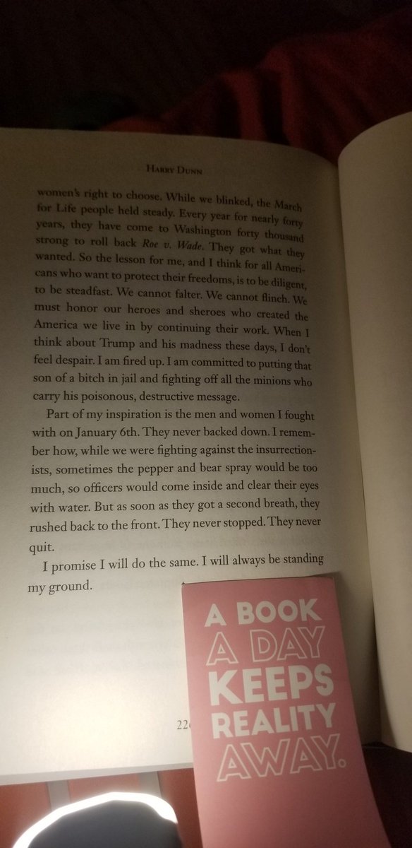 Brooklynsweet2's tweet photo. Thank you for standing your ground Mr. @libradunn I thoroughly enjoyed the book. As I read chp 3&4, it took me to the horror unfolding as I watched it on TV. Thank you for writing and sharing the your courage, trauma, pain and healing. Always grateful. ๐ค#CellBlock45 awaits โ https://t.co/Vi4aw4gDZt