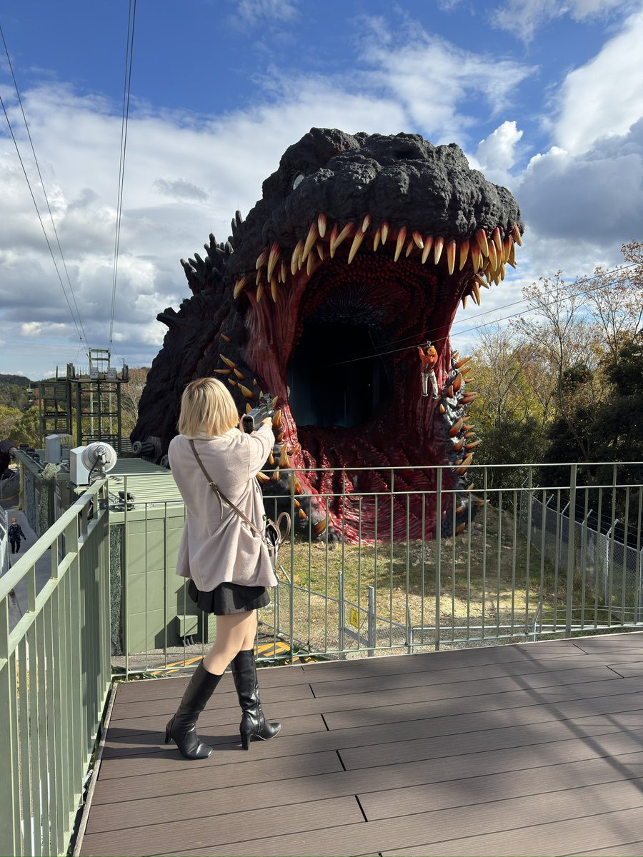 op_krp's tweet photo. #ニジゲンノモリ #GODZILLA https://t.co/Hgoy9bYC7e