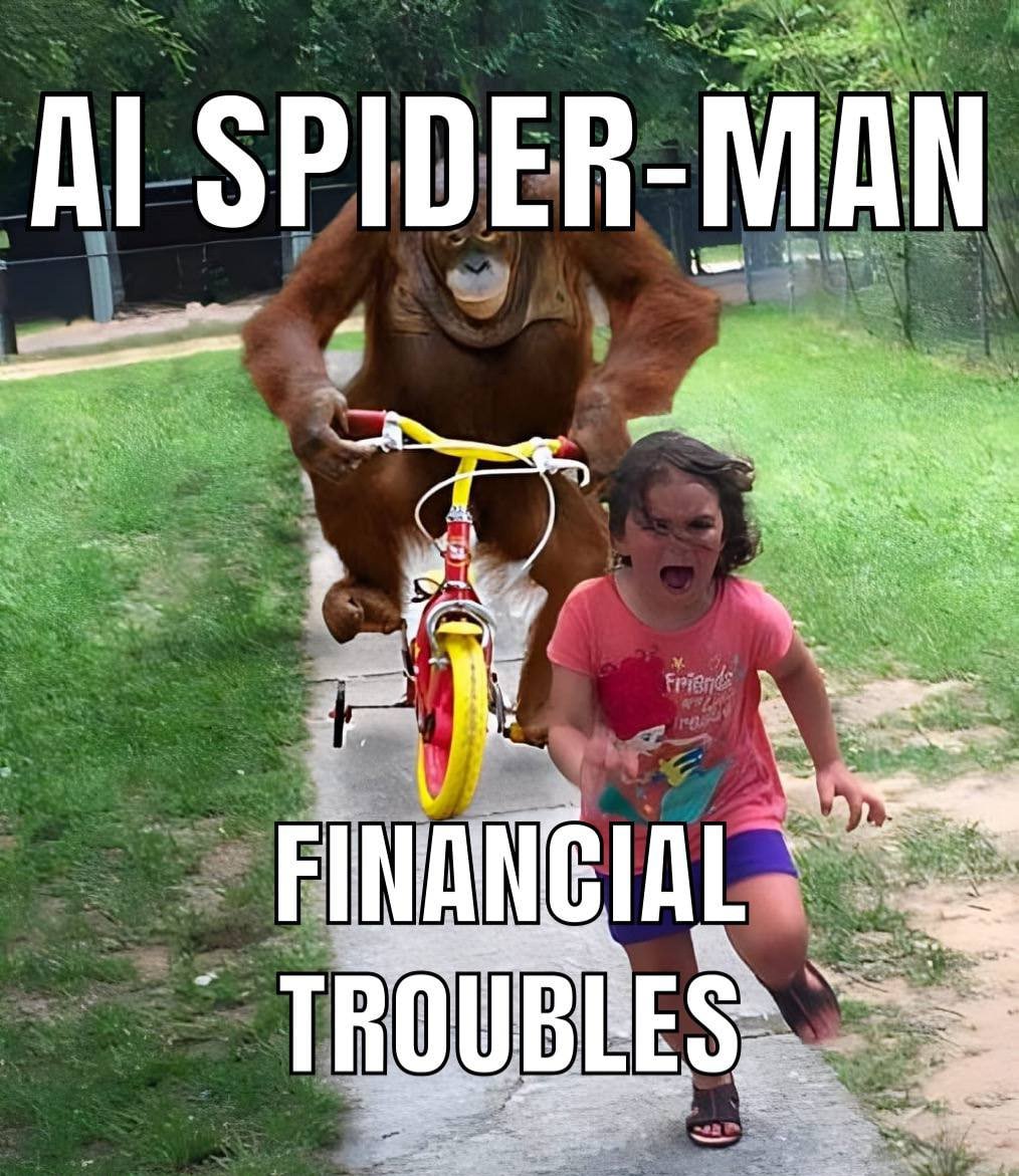AiSpiderToken's tweet photo. GM
#AISpider #SpiderMan https://t.co/MGNb6hgb07