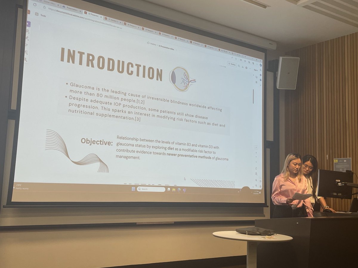 #SOVSresearch diet and glaucoma ⁦<a href="/UNSWoptomvsci/">UNSW School of Optometry and Vision Science</a>⁩