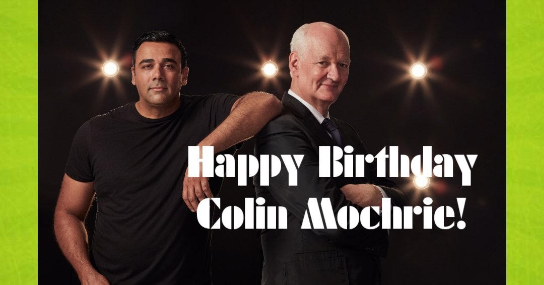 Happy Birthday to Colin Mochrie!  Colin returns to Las Vegas in December for <a href="/Hyprov/">HYPROV</a> at <a href="/HarrahsVegas/">Harrah's Las Vegas</a>

Tickets ---&gt;
hyprov.com

#Vegas #LasVegas #Hypnosis #Comedy #entertainment #happybirthday