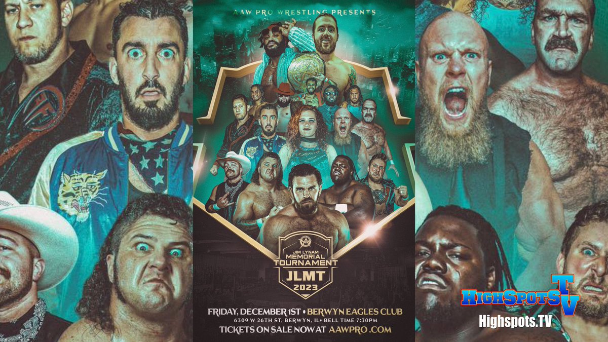 STREAMING LIVE TOMORROW!

@AAWPro #AAWJLMT on #HighspotsTV!

highspots.tv/browse