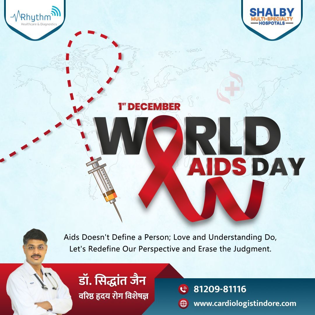 CardiologistInd's tweet photo. 🎗️ Today, on World AIDS Day🎗️

Let's unite in the global effort to raise awareness, eliminate stigma, and support those affected by HIV/AIDS. 💙

#WorldAIDSDay #EndTheStigma #GlobalSolidarity #HIVAwareness #EndAIDS #HealthForAll #PreventHIV #StandUpToEndStigma #WorldAIDSDay2023 https://t.co/2krmUJ8kjb