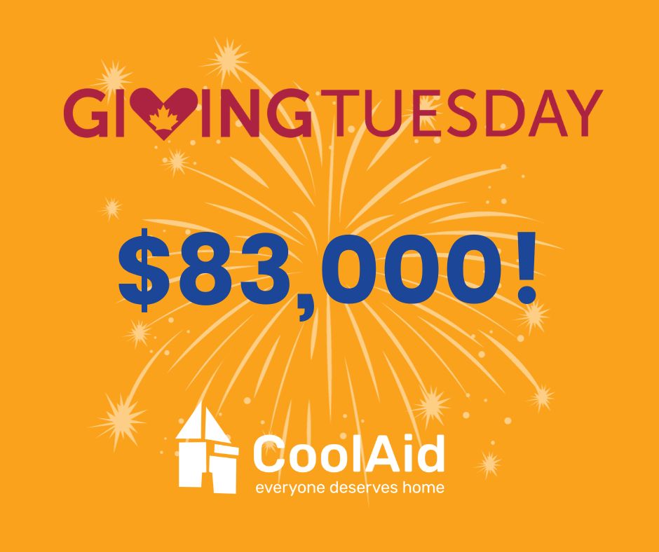 This #ThankYouThursday we want to say a HUGE thank you to our donors who together helped us raise an astounding $83,000!

These funds will be used immediately to support critical programs, like housing, dental care and client support. THANK YOU for your generosity and commitment.