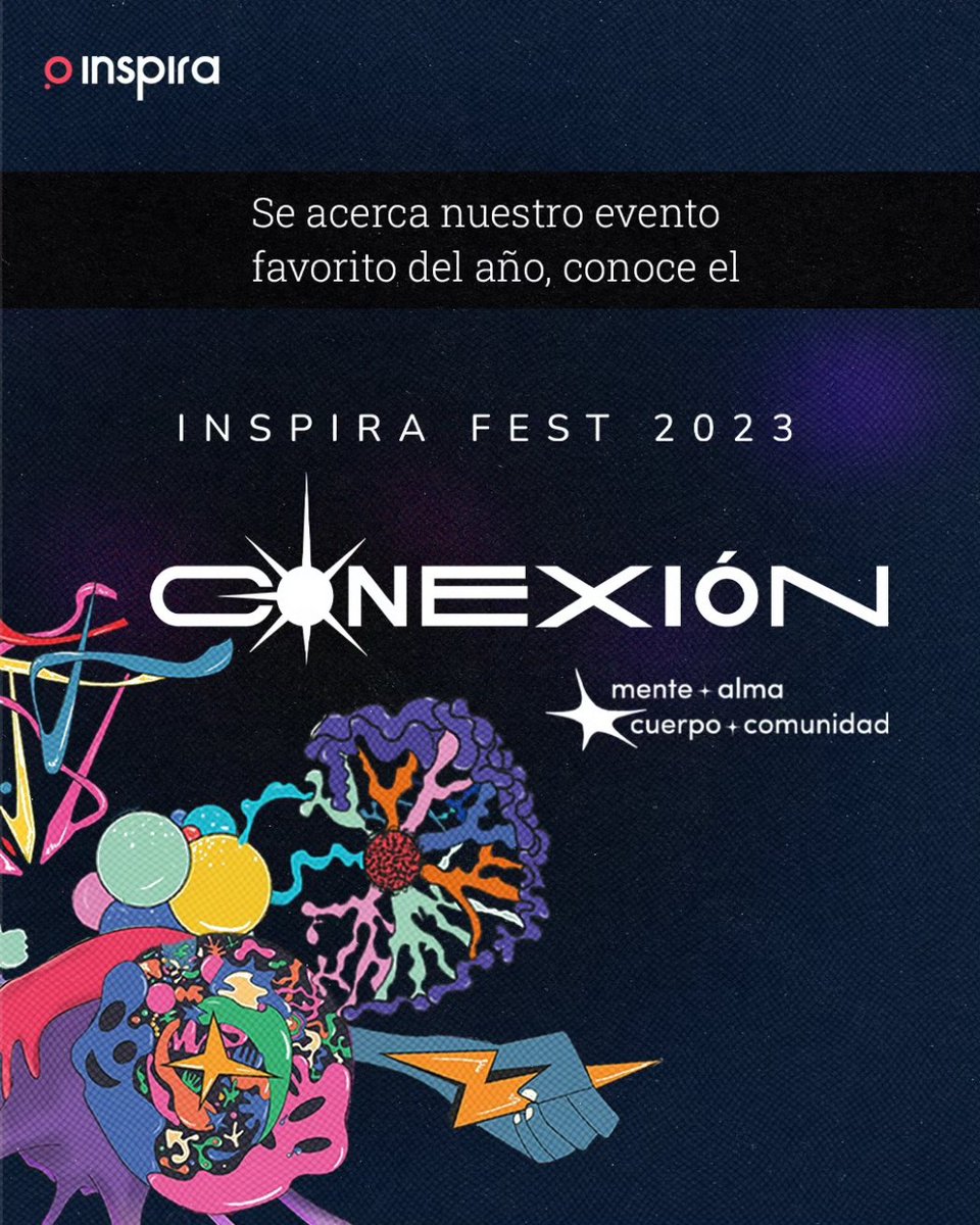 InspiraCambioAC's tweet photo. Se acerca nuestro evento del año 🎉😎 conoce un poco sobre el #InspiraFest https://t.co/XGhRdm6jhk
