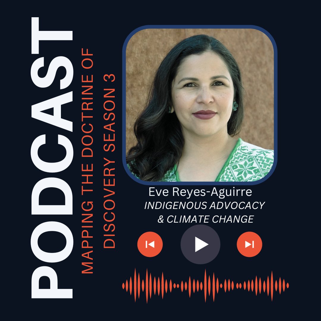 Indigenous Values (@indigenousvi) on Twitter photo S03E03: Indigenous Advocacy and Climate Change: A Conversation with Evie Reyes-Aguirre <a href="/Tonatierra/">Tonatierra</a> | Mapping the Doctrine of Discovery Podcast by <a href="/indigenousVI/">Indigenous Values</a> #WeAreIndigenous #UNPFII podcast.doctrineofdiscovery.org/season3/episod⦠S03E03: Indigenous Advocacy and Climate Change: A Conversation with Evie Reyes-Aguirre <a href="/Tonatierra/">Tonatierra</a> | Mapping the Doctrine of Discovery Podcast by <a href="/indigenousVI/">Indigenous Values</a> #WeAreIndigenous #UNPFII podcast.doctrineofdiscovery.org/season3/episodā¦