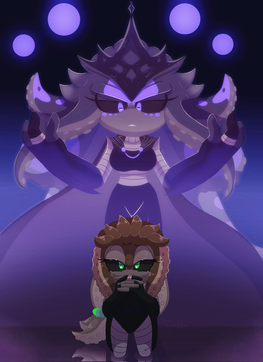 yuiickx's tweet photo. Comm for @ShanixShadowfox 💜

#SonicTheHedgehog #sonicoc #Commission #digitalart https://t.co/PPlRexE01z