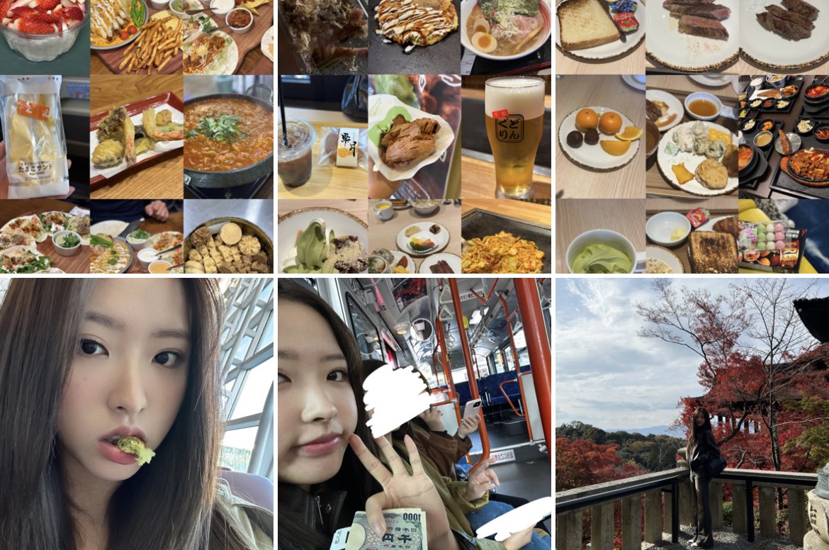 6runburnbun's tweet image. 아니왤케웃기지 여행가서
본인 사진 3장
음식 사진 27장
찍은게