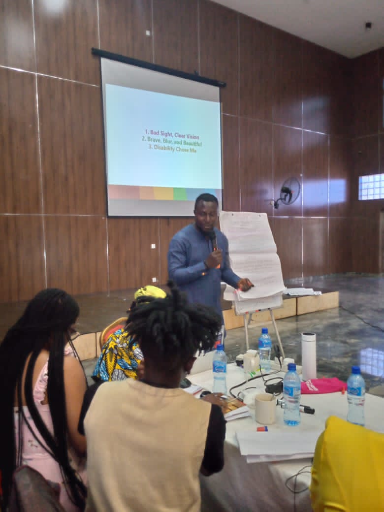 DogoCaleb1's tweet photo. While violence affects women and young girls of certain groups  such as those living with disability &amp; adolescent girls, they often face difficulties in having their voices heard and also access services. we need to make provision for all groups.
#NoExcuse #YSMAAD
@UNFPANigeria https://t.co/0GvPuHea4H