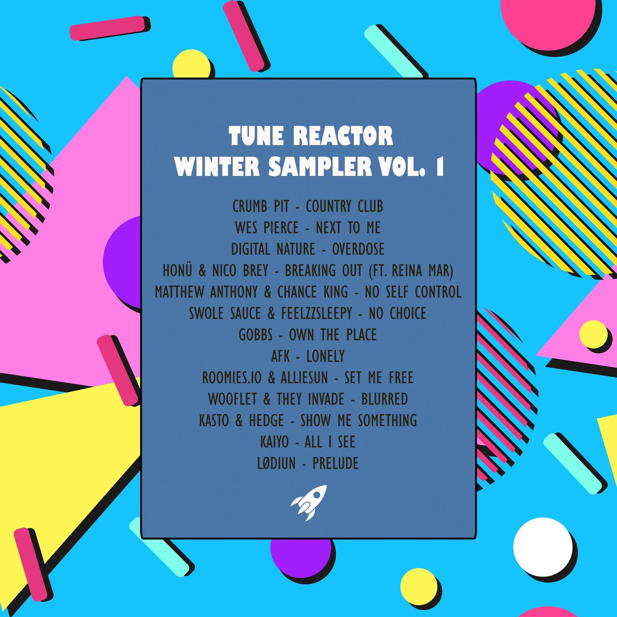 spaceyacht's tweet photo. TUNE REACTOR WINTER SAMPLER VOL. 1 IS OUT NOW 

13 tracks through DNB, HOUSE, DUBSTEP, TECHNO, & MORE all sourced directly from Tune Reactor 

STREAM NOW
https://t.co/FXkY7ScWOA 

@_matthewanthony 
@Chancekingmusic 
@Joseph4josephh 
@NicoBreyMusic 
@_DigitalNature_ 
@Official_Honu 
@hedgesound_
@kastoofficial 
@feelzzsleepy
@AFKdubstep 
@KaiyoMusic 
@lodiundubz 
@woofletdnb 
@theyinvade 
@roomies_io 
@imalliesun 
@wespierce 
@mattbarri 
@gobbsdj