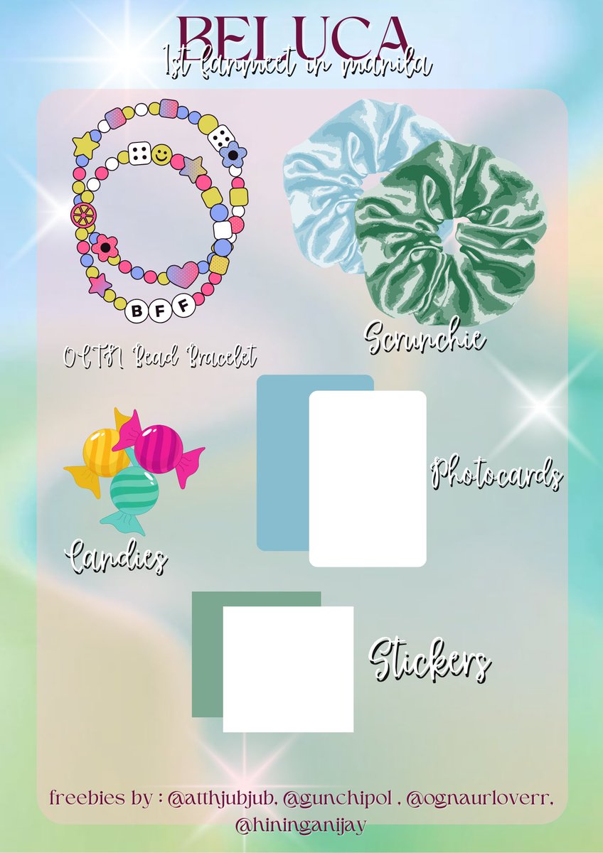 AtthJubjub's tweet photo. Hello babiis and polcas💚💙

We will be giving away this freebies for #BELUCA1stFMinManila on dec 16, 2023 

@ognaurloverr @gunchipol @hininganijay 

╰loc will be announced on d-day
╰ mbf, like, &amp; rt to spread 
╰must show us proof
╰ limited quantity 
╰ 1:1 ratio https://t.co/KFmAHy1OUO