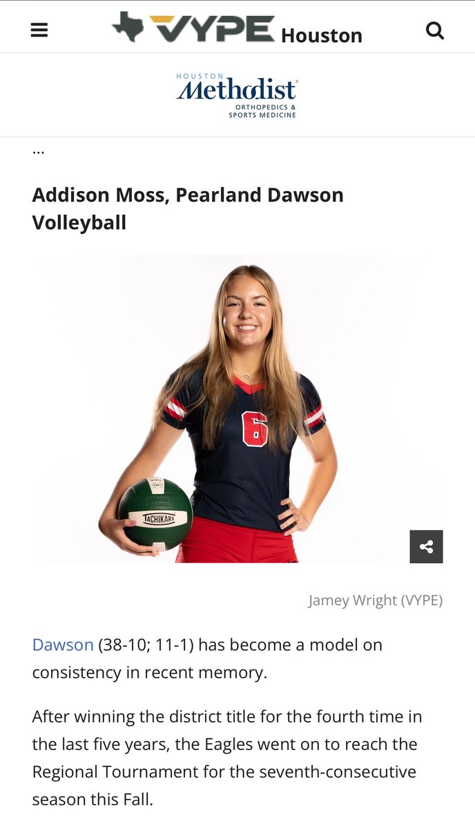 Dawson Volleyball tweet media