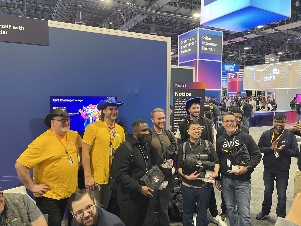 ryanbehan's tweet photo. #Netsmart takes 1st and 3rd place @ the 2023 AWS re:Invent JAM competition, where 115 teams competed. I am so proud of my fellow associates, fighting a strong competition from across the globe.  Winning teams completed all challenges 2 times faster than other teams. #ntstway #aws https://t.co/eyHlKrEHIY