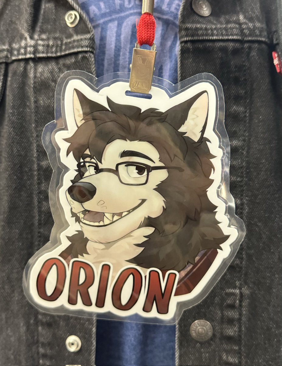 If you're at MFF come say hi if you see us, we just picked up our badges!! - Jericho and Orion