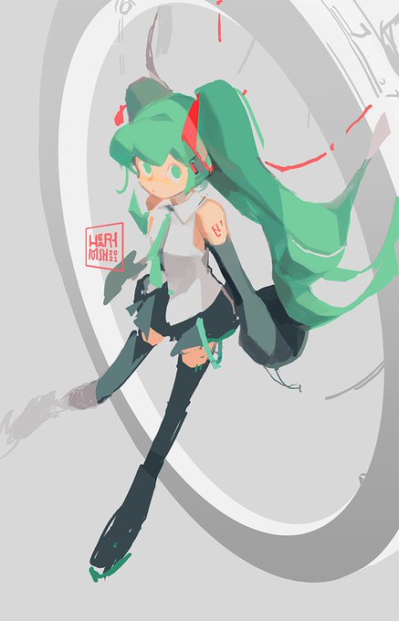 「hatsunemiku」のTwitter画像/イラスト(新着))